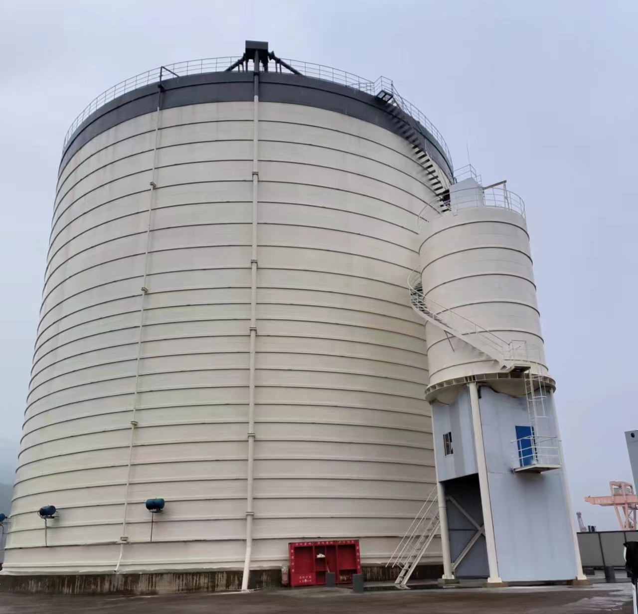 浦口10万吨水泥钢板库